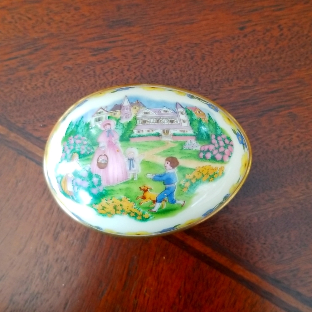 🐰 Vintage 1986 Lenox Easter egg limited edition